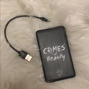 Crimes of Beauty Charging Bank